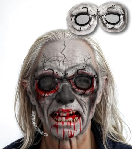 Amazon.com: Fxe Faux Studio Horror Momo Eyes 2-PC Zombie Halloween